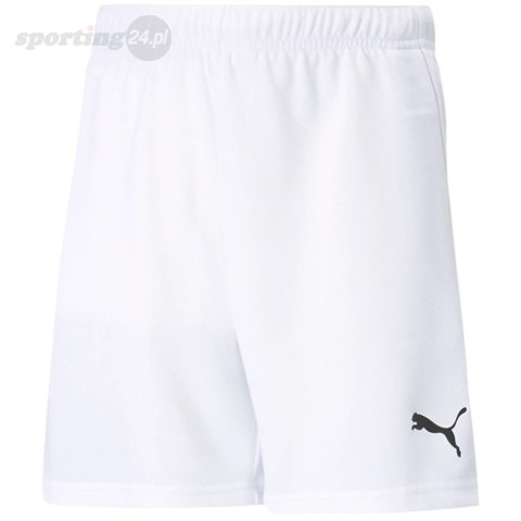 Spodenki dla dzieci Puma teamRISE Short Jr białe 704943 03 Puma