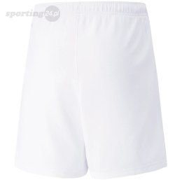 Spodenki dla dzieci Puma teamRISE Short Jr białe 704943 03 Puma