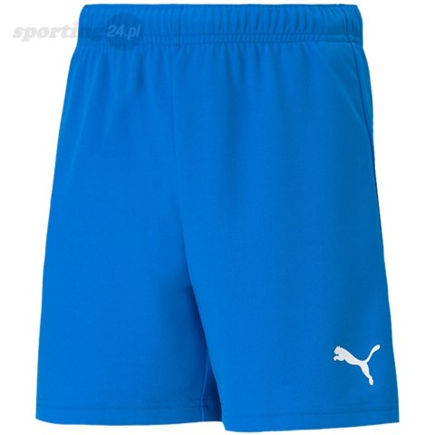 Spodenki dla dzieci Puma teamRISE Short Jr niebieskie 704943 02 Puma