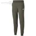 Spodnie damskie Puma power Pants FL cl Grape Lea zielone 589546 44 Puma