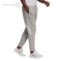 Spodnie damskie adidas Essentials Colorblock Block Cut 3-Stripes Regular Tapered Pants szare HB2768 Adidas