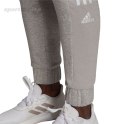 Spodnie damskie adidas Essentials Colorblock Block Cut 3-Stripes Regular Tapered Pants szare HB2768 Adidas