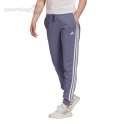 Spodnie damskie adidas Essentials French Terry 3-Stripes Pants fioletowe H42011 Adidas