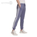 Spodnie damskie adidas Essentials French Terry 3-Stripes Pants fioletowe H42011 Adidas