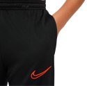 Spodnie dla dzieci Nike Df Academy 21 Pant Kpz czarno-czerwone CW6124 016 Nike Football