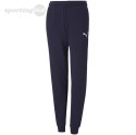 Spodnie dla dzieci Puma spodnie teamGOAL 23 Casuals Pants Jr granatowe 656713 06 Puma