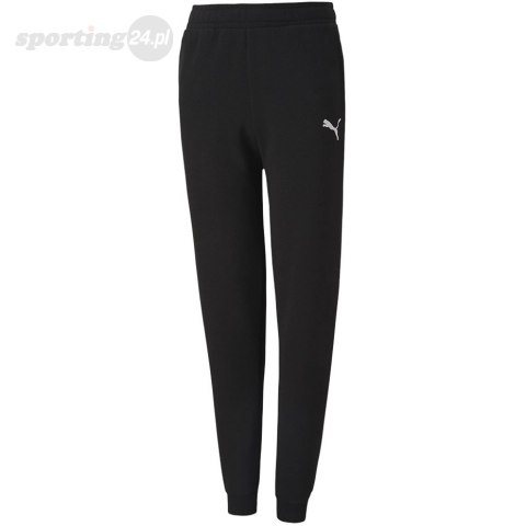 Spodnie dla dzieci Puma teamGOAL 23 Casuals Pants Jr czarne 656713 03 Puma