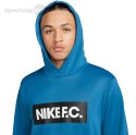 Bluza męska Nike NK DF FC Libero Hoodie niebieska DC9075 407 Nike Football