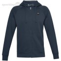 Bluza męska Under Armour Rival Fleece FZ Hoodie granatowa 1357111 408 Under Armour