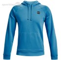 Bluza męska Under Armour Rival Fleece Hoodie niebieska 1357092 422 Under Armour