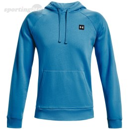 Bluza męska Under Armour Rival Fleece Hoodie niebieska 1357092 422 Under Armour