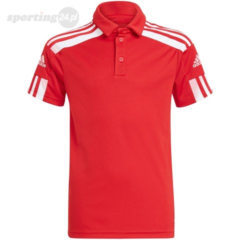 Koszulka dla dzieci adidas Squadra 21 Polo czerwona GP6423 Adidas teamwear