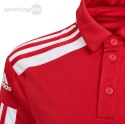 Koszulka dla dzieci adidas Squadra 21 Polo czerwona GP6423 Adidas teamwear