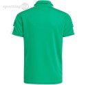 Koszulka dla dzieci adidas Squadra 21 Polo zielona GP6424 Adidas teamwear