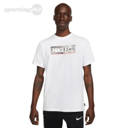 Koszulka męska Nike NK Fc Tee Seasonal Block biała DH7444 100 Nike Football