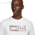 Koszulka męska Nike NK Fc Tee Seasonal Block biała DH7444 100 Nike Football