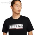 Koszulka męskie Nike NK Fc Tee Seasonal Block czarna DH7444 010 Nike Football