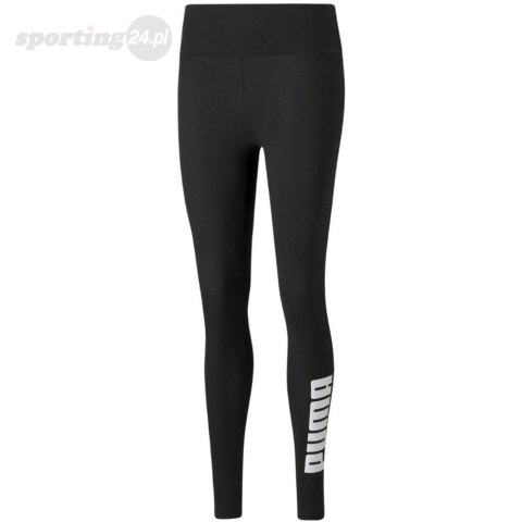 Legginsy damskie Puma Power Logo czarne 589544 51 Puma