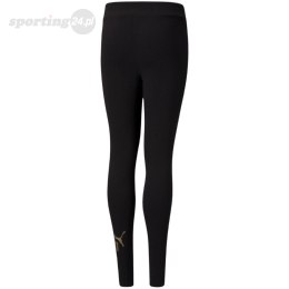 Legginsy dla dzieci Puma ESS+Logo czarne 587050 56 Puma