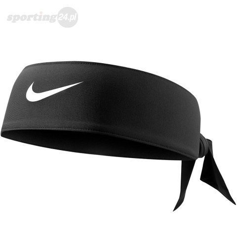 Opaska na głowę Nike Dri-fit Head Tie 4.0 czarno-biała N1002146010OS Nike