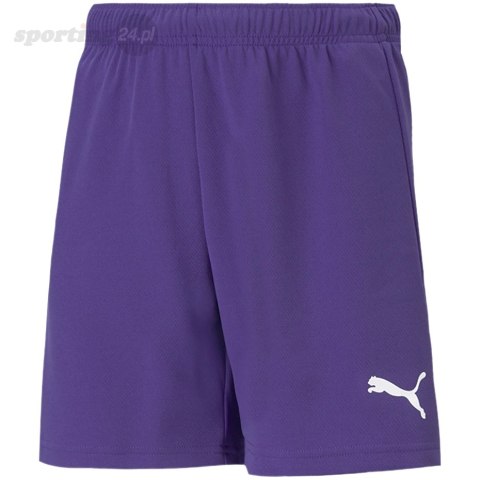 Spodenki dla dzieci Puma teamRISE Short JR fioletowe 704943 10 Puma