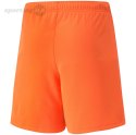 Spodenki dla dzieci Puma teamRISE Short Jr pomarańczowe 704943 08 Puma