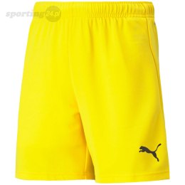 Spodenki dla dzieci Puma teamRISE Short Jr żółte 704943 07 Puma