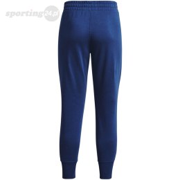 Spodnie damskie Under Armour Rival Fleece Joggers niebieskie 1356416 404 Under Armour