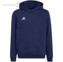 Bluza dla dzieci adidas Entrada 22 Hoody granatowa H57517 Adidas teamwear