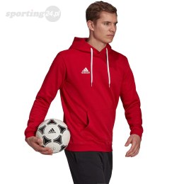 Bluza męska adidas Entrada 22 Hoody czerwona H57514 Adidas teamwear