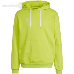 Bluza męska adidas Entrada 22 Hoody limonkowa HC5083 Adidas teamwear