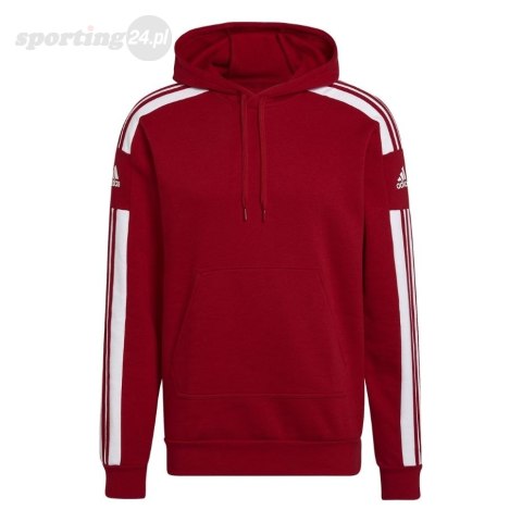 Bluza męska adidas Squadra 21 Sweat Hoody czerwona HC6282 Adidas teamwear