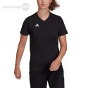 Koszulka damska adidas Entrada 22 Tee czarna HC0438 Adidas teamwear