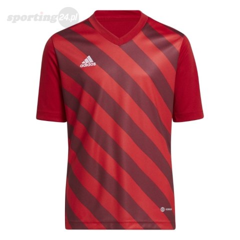 Koszulka dla dzieci adidas Entrada 22 Graphic Jersey czerwona H58983 Adidas teamwear