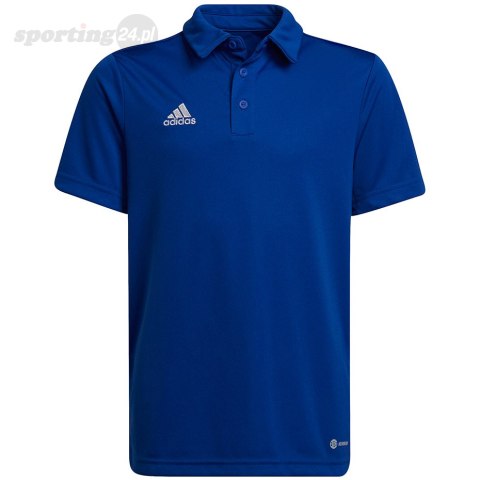 Koszulka dla dzieci adidas Entrada 22 Polo niebieska HG6289 Adidas teamwear