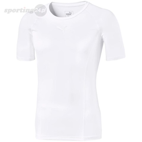 Koszulka męska Puma LIGA Baselayer Tee SS biała 655918 04 Puma