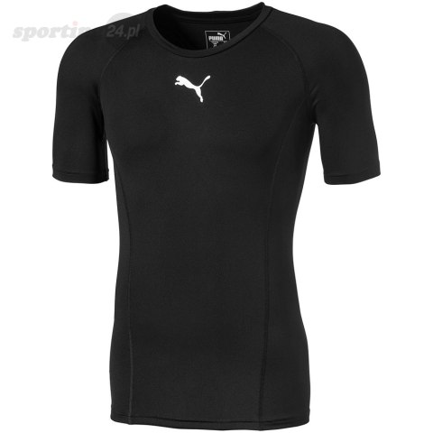 Koszulka męska Puma LIGA Baselayer Tee SS czarna 655918 03 Puma