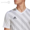 Koszulka męska adidas Entrada 22 Graphic Jersey biało-szara HF0129 Adidas teamwear