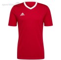 Koszulka męska adidas Entrada 22 Jersey czerwona H61736 Adidas teamwear