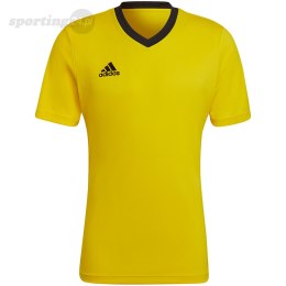 Koszulka męska adidas Entrada 22 Jersey żółta HI2122 Adidas teamwear