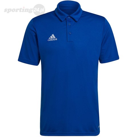 Koszulka męska adidas Entrada 22 Polo niebieska HG6285 Adidas teamwear