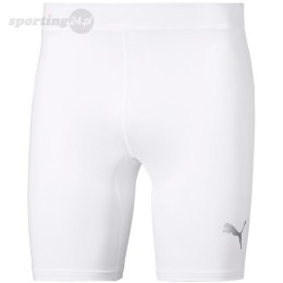 Spodenki męskie Puma LIGA Baselayer Short Tight białe 655924 04 Puma