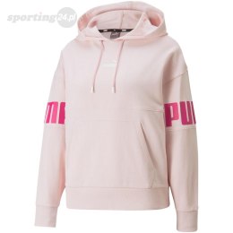 Bluza damska Puma Power Colorblock Hoodie TR różowa 847125 16 Puma