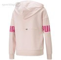 Bluza damska Puma Power Colorblock Hoodie TR różowa 847125 16 Puma