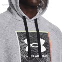 Bluza męska Under Armour UA Rival Flc Graphic Hoodie szara 1370349 011 Under Armour