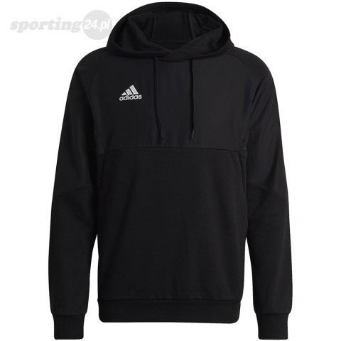 Bluza męska adidas Condivo 22 Hoodie czarna HA6232 Adidas teamwear