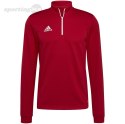 Bluza męska adidas Entrada 22 Training Top czerwona H57556 Adidas teamwear