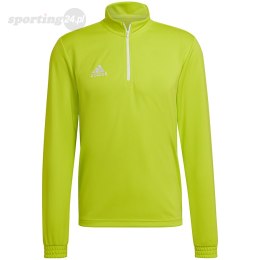 Bluza męska adidas Entrada 22 Training Top limonkowa HC5057 Adidas teamwear