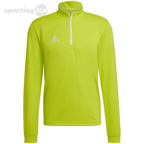 Bluza męska adidas Entrada 22 Training Top limonkowa HC5057 Adidas teamwear