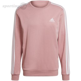 Bluza męska adidas M 3S FT SWT różowa HE4417 Adidas